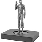 2018 STAR TREK™ - Komentaja Spock™ - Hopeinen pienoismalli - pikkukuva 2