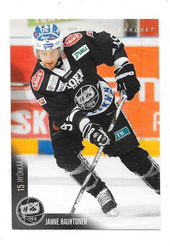 2010-11 CardSet #314 Janne Hauhtonen TPS