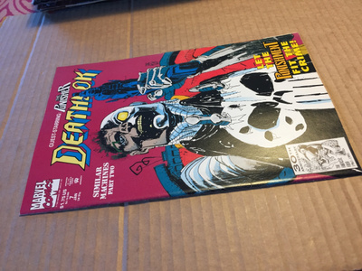 MARVEL DEATHLOK THE PUNISHER 7/1992 HYVÄ