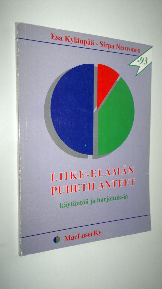 Esa Kylänpää : Liike-elämän puhetilanteet