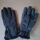 XTM NINA SOFT SHELL (AUSTRALIA) MUSTAT NAISTEN HANSKAT K.7,5 - pikkukuva 1