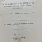VANHA Luovari Suuomem Leijonan Ritarimerkki 1 lk 1968 - pikkukuva 2