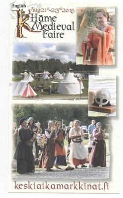 HÄMEENLINNA: keskiaikamarkkinat 2015 (englanti)