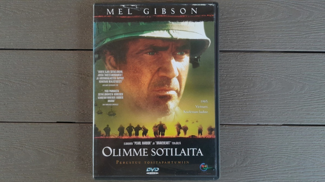 DVD: Olimme Sotilaita (Mel Gibson 2001) *Egmont*