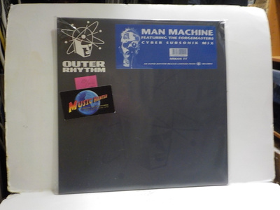 MAN MACHINE FT THE FORGEMASTERS - S/T EX/M- UK 1989 12" MAXI