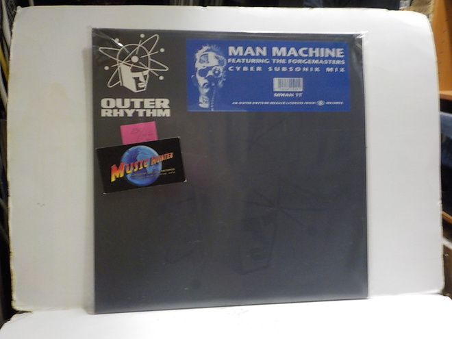 MAN MACHINE FT THE FORGEMASTERS - S/T EX/M- UK 1989 12" MAXI