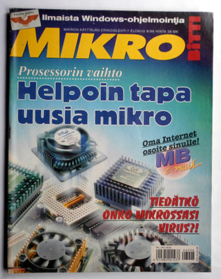Mikro Bitti lehti 8/1996 - katso sisältö kuvista