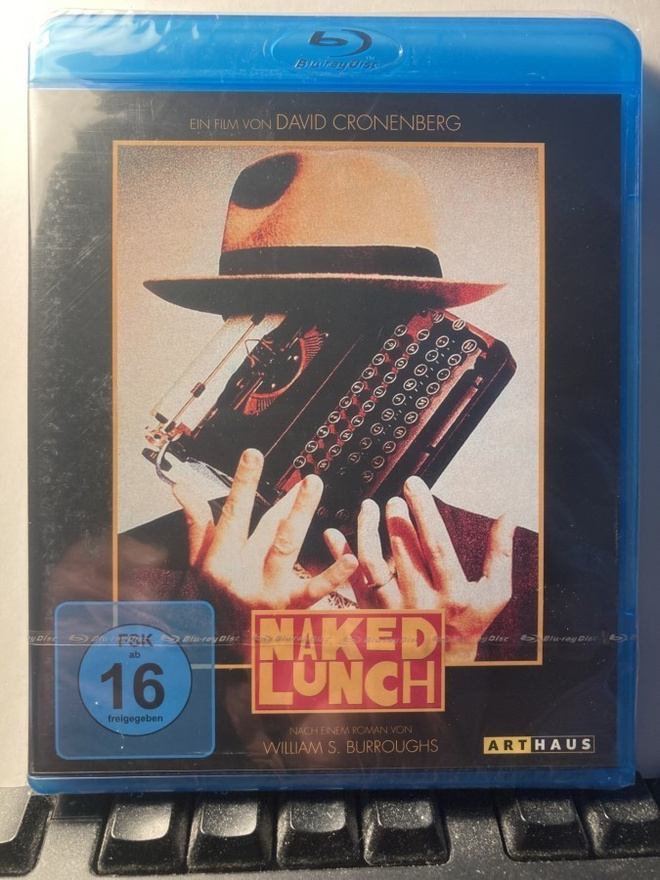 NAKED LUNCH, BluRay, Cronenberg, Weller, muoveissa