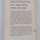 Katri Ingman : Oma elämä - pikkukuva 2