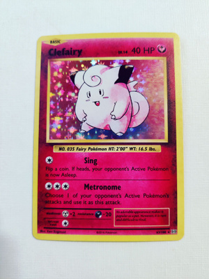 Clefairy 63/108 XY Evolutions Holo Rare