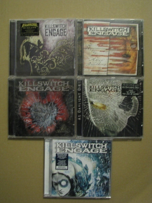 KILLSWITCH ENGAGE KOKOELMA ( 5 x cd )