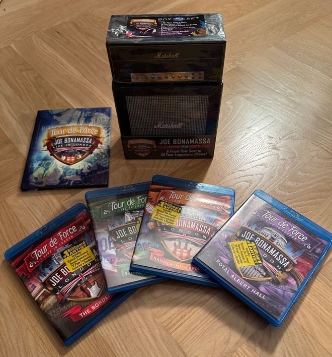 Joe Bonamassa – Tour De Force (4xBlu-ray box)