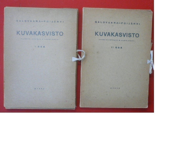 Salovaara - Poijärvi : Kuvakasvisto I - II