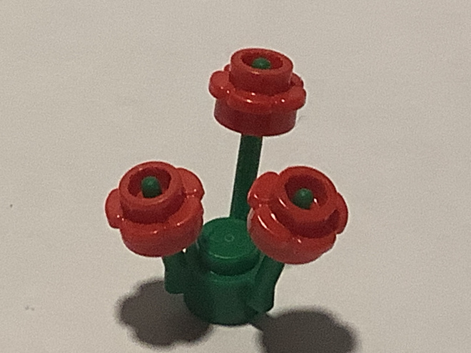 Lego kukkavarsi ja kukat