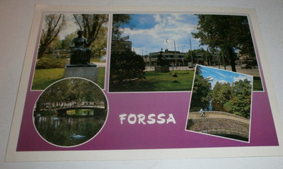 Forssa, luonnonläheinen nelikuvakortti, ei p.