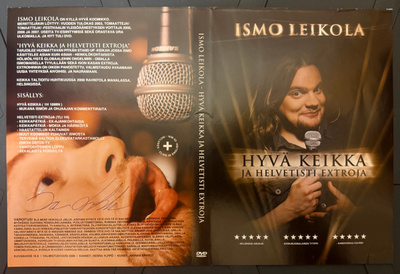 ISMO LEIKOLA : HYVÄ KEIKKA JA HE***TISTI EXTROJA (DVD)