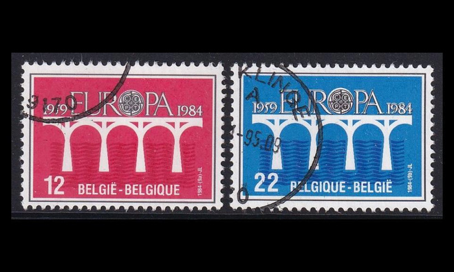 Belgia 2182-3 o Europa (1984)