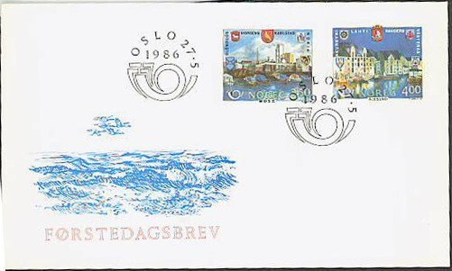 Norja Mi 948-9 FDC