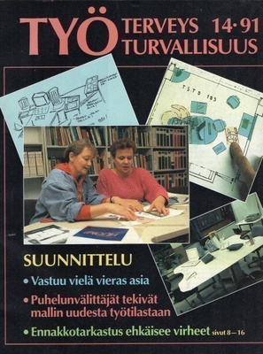 Työ Terveys Turvallisuus n:o 14 1991 Juustola uusiksi.
