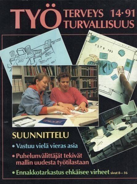 Työ Terveys Turvallisuus n:o 14 1991 Juustola uusiksi.