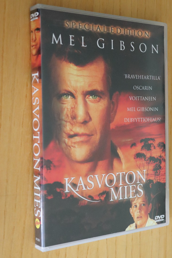 DVD Kasvoton mies ( 1993 Mel Gibson )