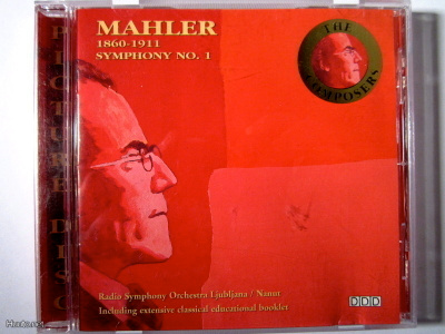Ljubljanan Radion Sinfoniaork. : Mahlerin 1. sinfonia  - CD