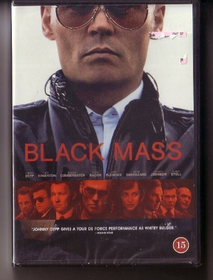 dvd, Black Mass (Johnny Depp) UUSI / New [toiminta, rikos]