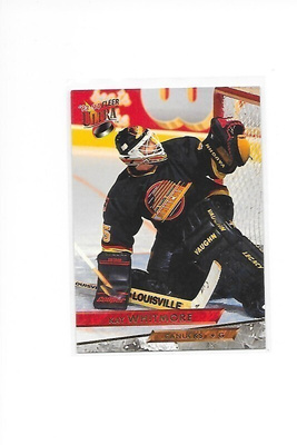 1993-94 Ultra #443 Kay Whitmore Vancouver Canucks MV