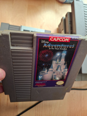 NES Disney Adventures in the Magic Kingdom USA