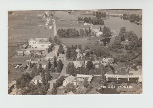 Postikortti  ISOKYRÖ, Ilmakuva N:o 11521