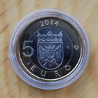 Suomi 5 euro 2014 Varsinais-Suomi - Kettu - pikkukuva 2