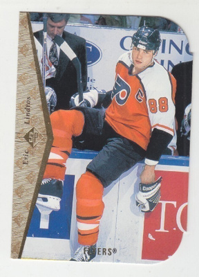Eric Lindros UD sp Die Cut