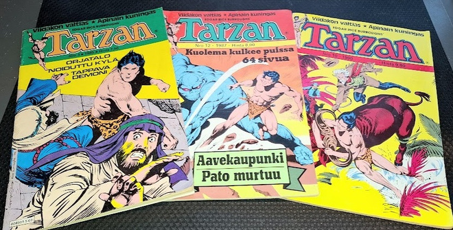 Tarzan 1985-1990 (valikoima)