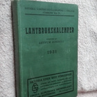 Arthur Rindell: Lantbrukskalender 1931 - pikkukuva 1