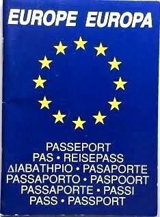 Europe Europa Passeport Passi