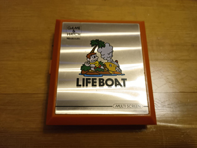 Nintendo game and watch Lifeboat