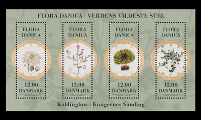 Tanska 2120-3BL84 ** Flora Danica -posliini (2023)