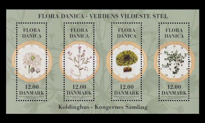 Tanska 2120-3BL84 ** Flora Danica -posliini (2023)