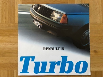 Esite Renault 18 Turbo 1981