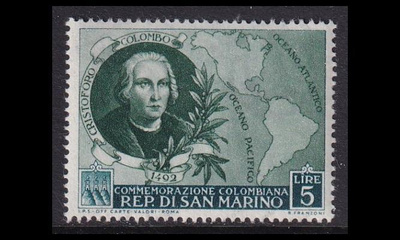 San Marino 468 ** Kolumbus 5 L (1952)