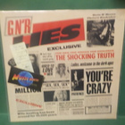 GUNS N ROSES - G N R LIES M-/EX- UNCENSORED COVER LP - pikkukuva 1