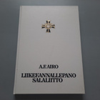 kirja, Liikekannallepano salaliitto AF Airo, 181s 1984 - pikkukuva 1