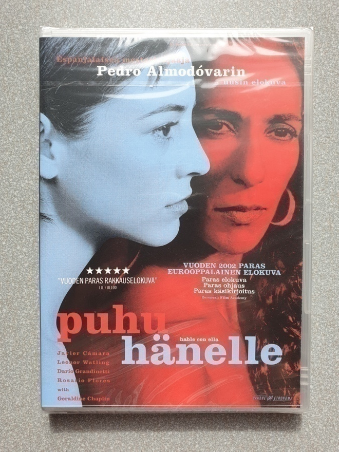 Puhu hänelle (Hable con ella) DVD (muoveissa / in plastic)