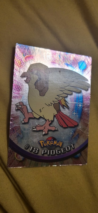 Pokemon Topps TV Animation Edition #18 Pidgeot FOIL
