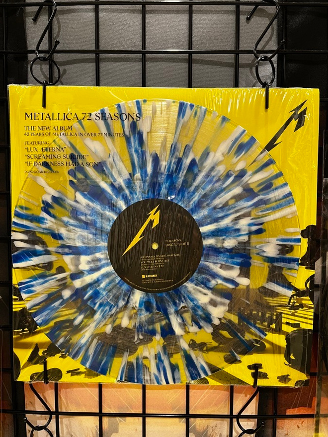 Metallica – 72 Seasons 2LP FIN SPLATTER 2024 SEALED