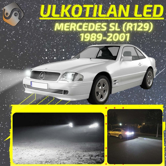 SL (R129) 1989-2001 Ulkoiset LED -valot