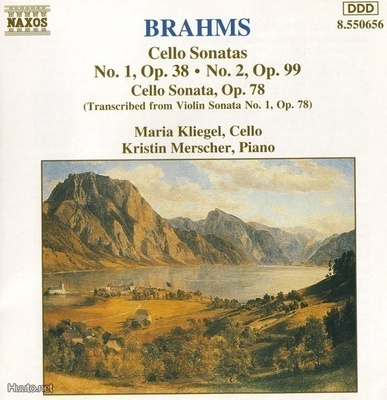 Johannes Brahms : Sellosonaatteja - NAXOS - CD