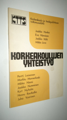 Eva Hänninen : Korkeakoulujen yhteistyö
