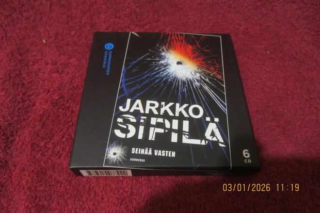 Jarkko Sipilä - Seinää vasten (äänikirja)