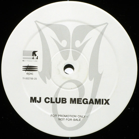 MICHAEL JACKSON :: MJ  CLUB  MEGAMIX :: VINYYLI PROMO   1995